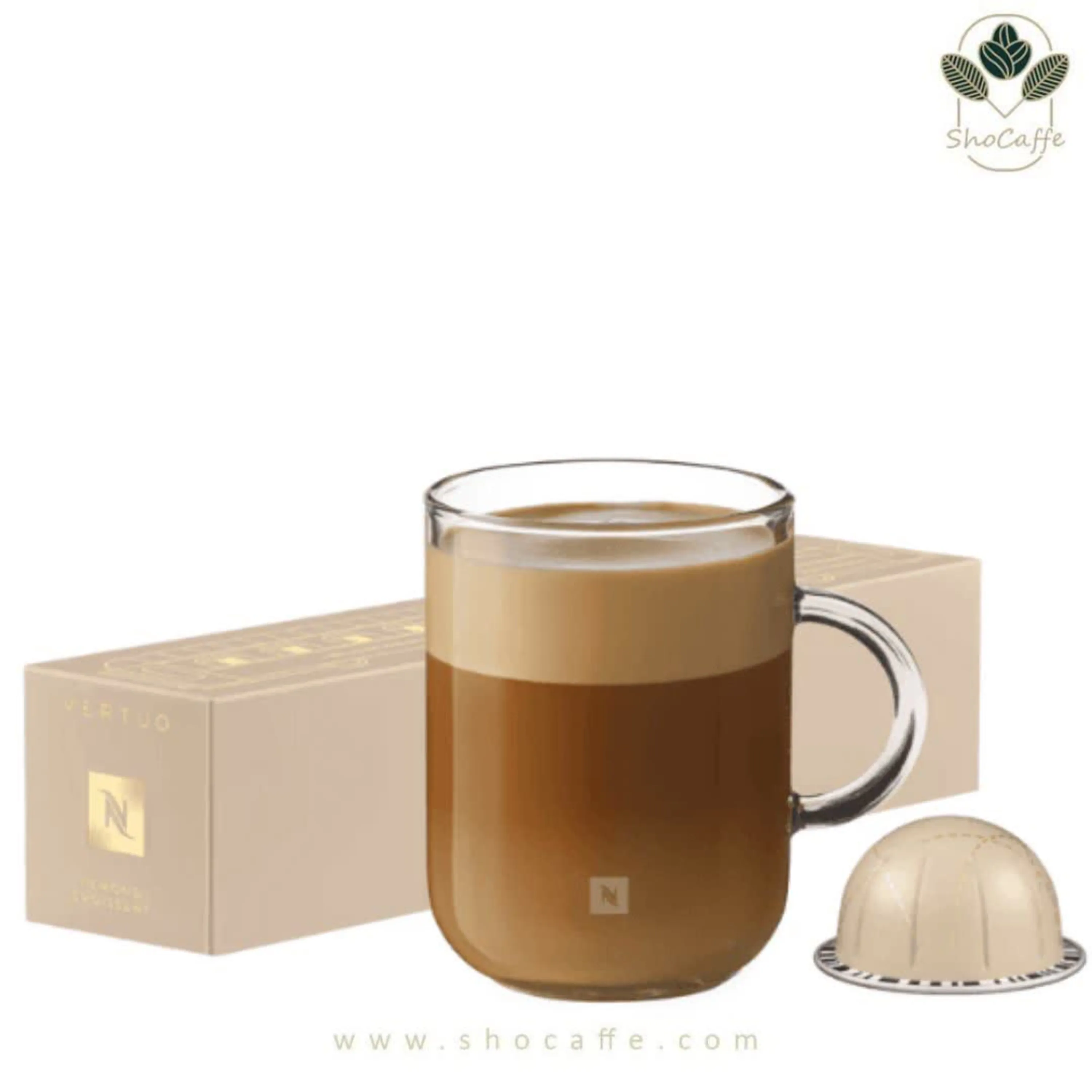 کپسول قهوه نسپرسو ورتو آلموند کروسان Almond Croissant Flavour کپسول قهوه نسپرسو ورتو آلموند کروسان Almond Croissant Flavour